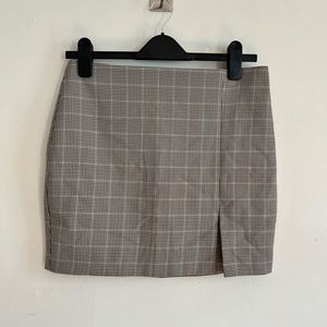 Asos mini skirt with side slit